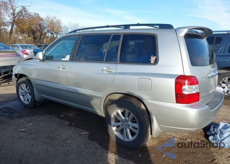 2007 Toyota Highlander Hybrid V6 from USA, damaged, VIN JTEEW21A570046033